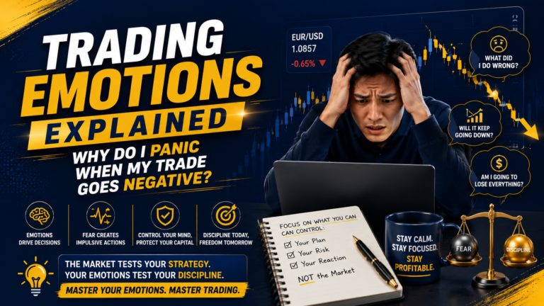 Trading Emotions: Why Do I Panic When My Trade Goes Negative?